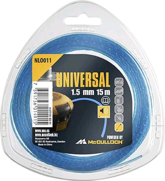 McCulloch Nlo011 (Pioniere delle erbacce, Lenza per tagliabordi + rocchetto di lenza)