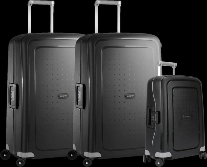 Samsonite S'cure Spinner 75+55+75cm Noir kofferset (102 l)