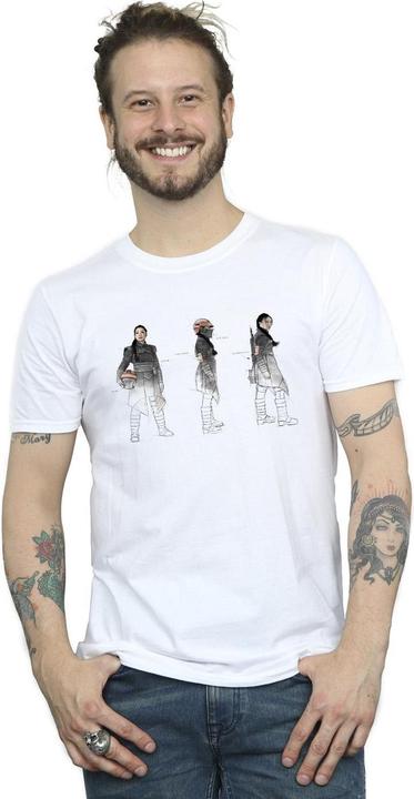 Produktbild Star Wars The Book Of Boba Fett Fennec Painted Concept TShirt (L)