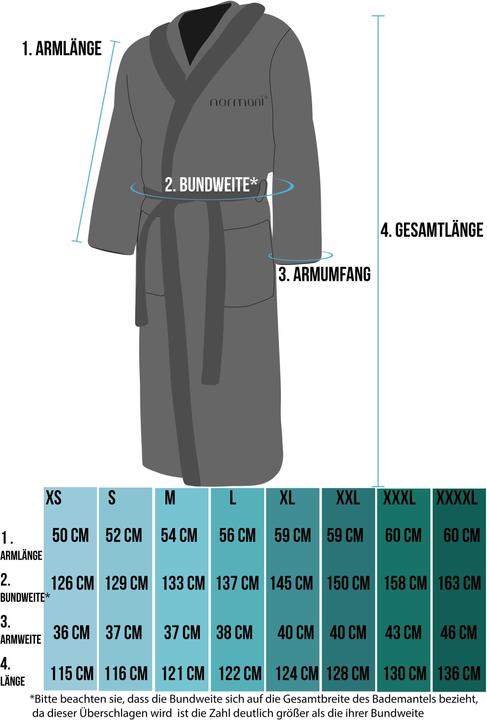 Actual product image Normani Unisex Cotton Bathrobe Rob (L)