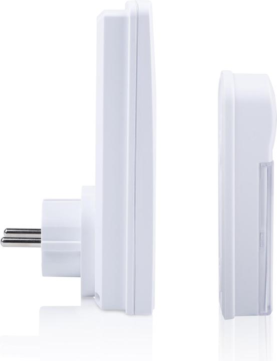 Actual product image Byron Wireless Plug-in Doorbell Set B421E
