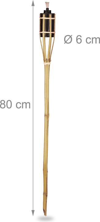 Image du produit Relaxdays 10x torche de jardin