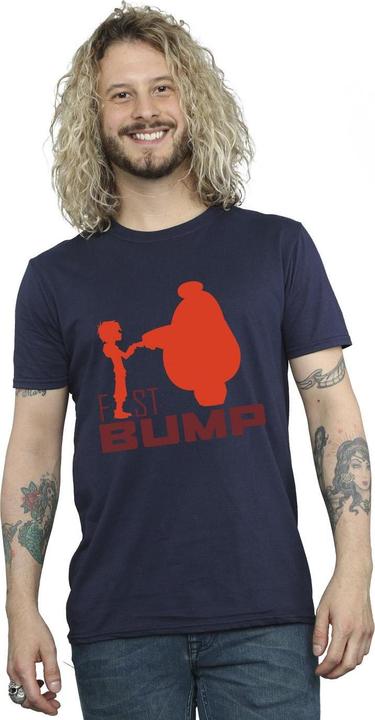 Immagine prodotto Disney Big Hero 6 Baymax Fist Bump Cutout Maglietta Uomo (S)