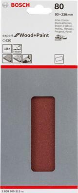 Actual product image Bosch Professional Zubehör Oscillating sanding paper (60)