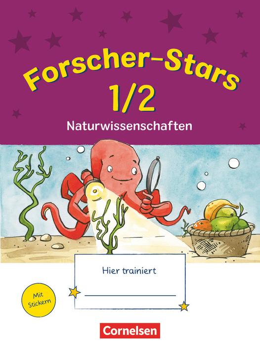 Actual product image Forscher-Stars 1./2. Schuljahr. Naturwissenschaften. Übungsheft mit Lösungen (German, Beate Manchen-Bürkle, Barbara Kiesinger-Jehle, Sibylle Wayand, 2018)