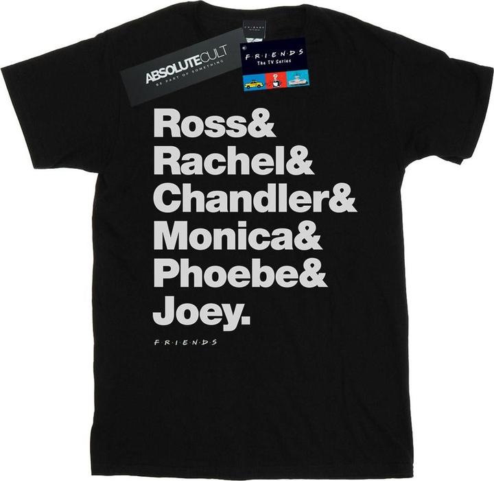 Produktbild Friends First Names Text TShirt (L)