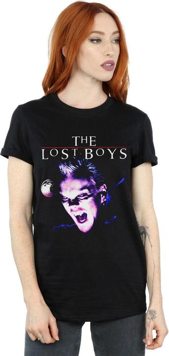 Actual product image The Lost Boys Womens/Ladies Tinted Snarl Cotton Boyfriend T-Shirt (S)