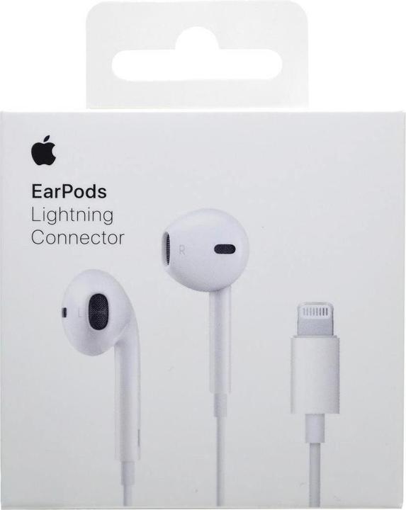 Actual product image - MWTY3ZM/A Apple EarPods Lightning Audio Stereo HF White (ANC, Cable)