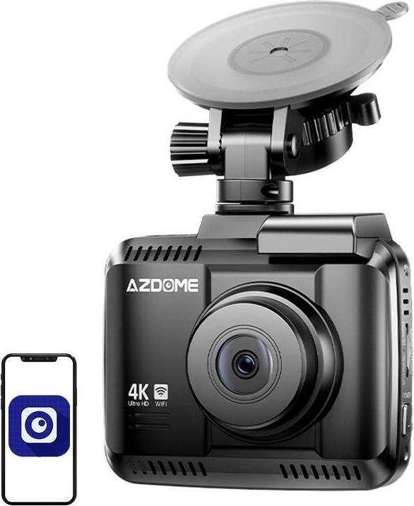 Actual product image AZDome GS63HPro (GPS receiver, Built-in display, Wi-Fi, Accelerometer, Built-in microphone, 4K)