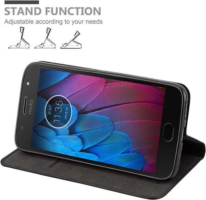 Productafbeelding Cadorabo Boek Onzichtbare Magneetband (Motorola Moto G5S)
