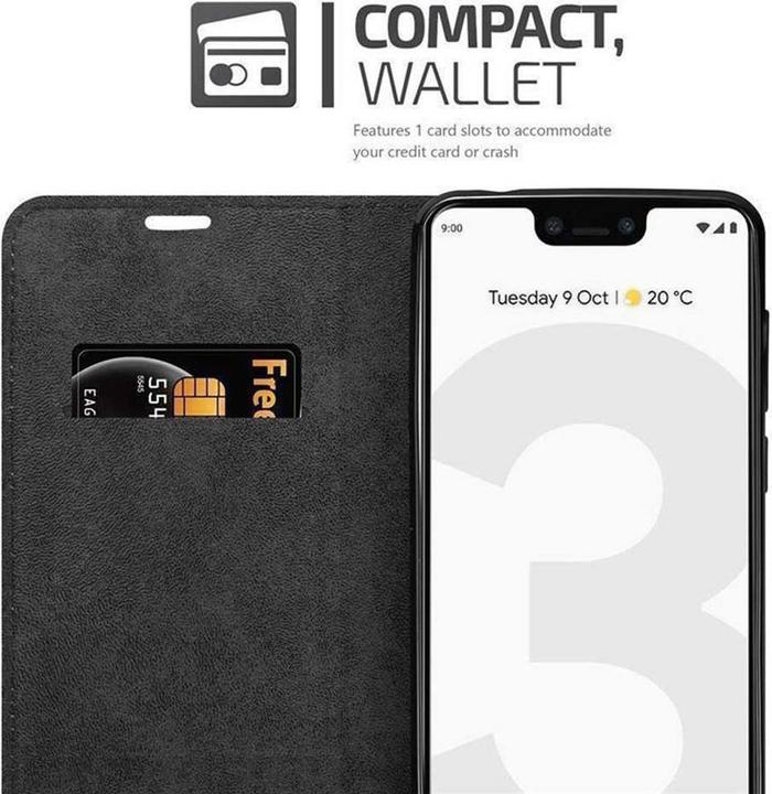 Productafbeelding Cadorabo Boek Onzichtbare Magneetband (Google Pixel 3 XL)