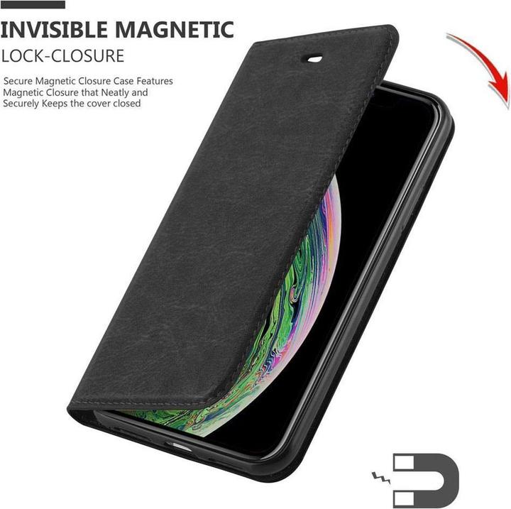 Image du produit Cadorabo Book Couverture magnétique invisible (Apple iPhone XS Max)