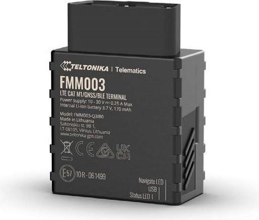 Teltonika FMM003 - Tracker Plug-and-Play, LTE Cat. M1