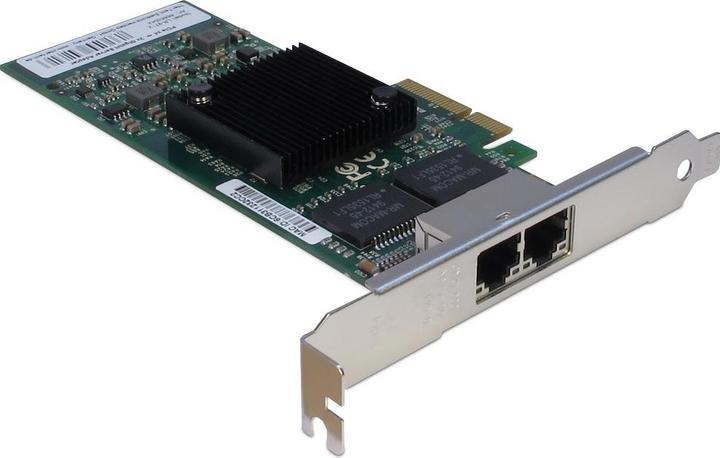Immagine prodotto Intertech LR-9712 Dual LAN Adapter Intel i350 Off-Load Checksum- UDP- TCP- IP- Segmentationb. VT-c VMD... (PCI)