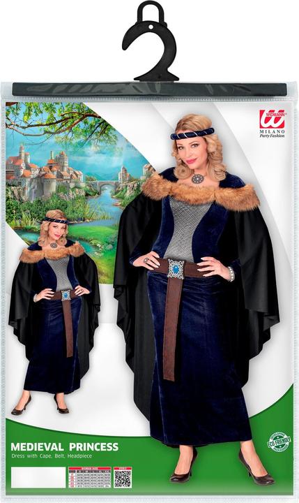 Actual product image Widmann Celtic princess Eistla costume (L)