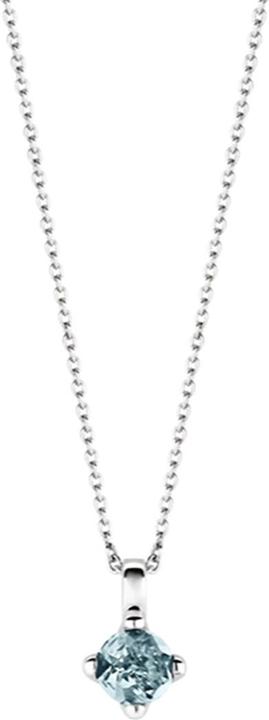 Produktbild Ti Sento Milano Collier mit hellblauem Crystal 3926WB/42 (925 Sterling Silber, 48 cm)