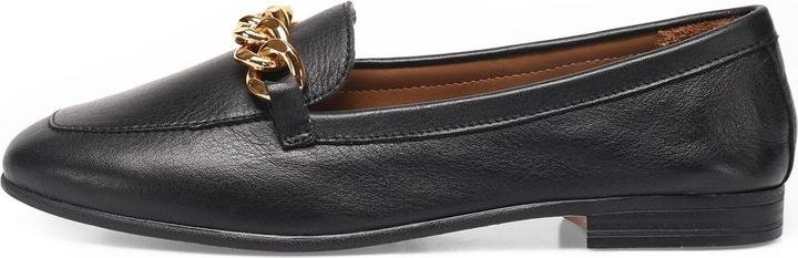 Image du produit Inuovo L'escarpin mode de en cuir de qualité supérieure et la chaîne décorative à maillons sur l'avant de (39)