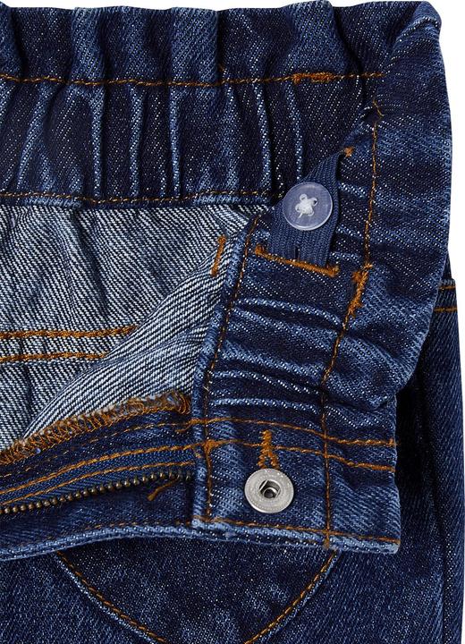Image du produit Vertbaudet Mädchen Paperbag-Jeans mit Herz-Taschen (116)