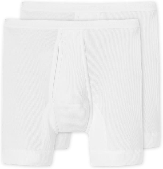 Produktbild Schiesser 2er Pack Original Classics Doppelripp Unterhose kurz (M, 2er Pack)
