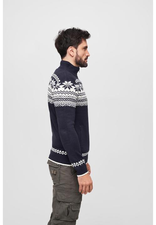 Actual product image Brandit Norwegian cardigan size M colour Navy (M)