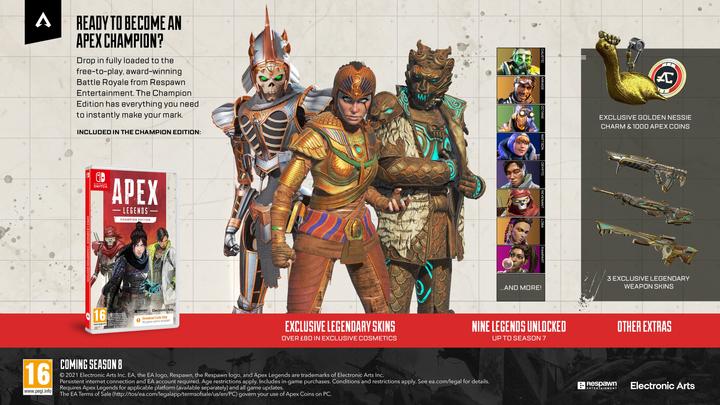 Produktbild EA Games Apex Legends - Champion Edition Speziell Englisch Nintendo Switch (Switch, EN)