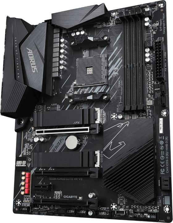 Productafbeelding Gigabyte B550 Aorus elite AX V2 (AM4, AMD B550, ATX)