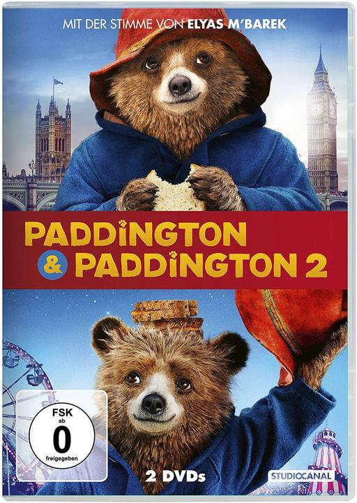 Actual product image Paddington 1+2 (DVD, 2018, German)