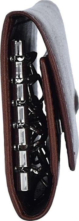 Actual product image Brics Monte Rosa leather key case 13 cm