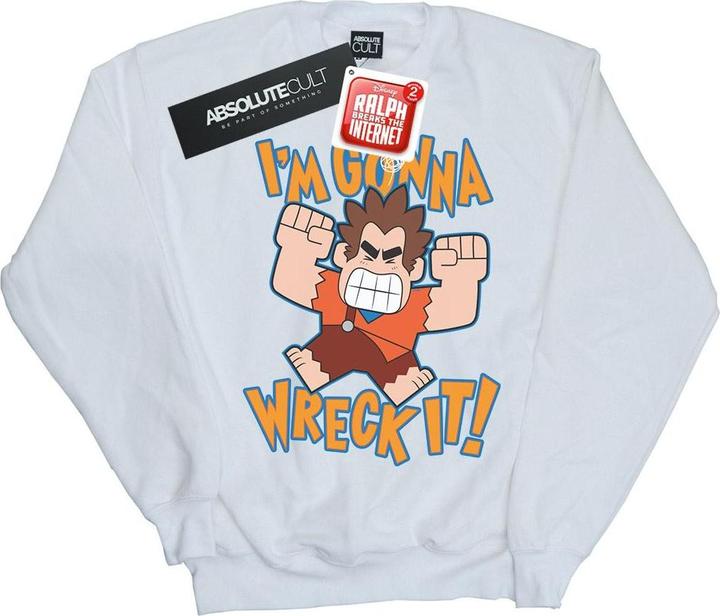 Immagine prodotto Disney Wreck It Ralph I'm Gonna Wreck It Felpa Ragazze (152, 158)
