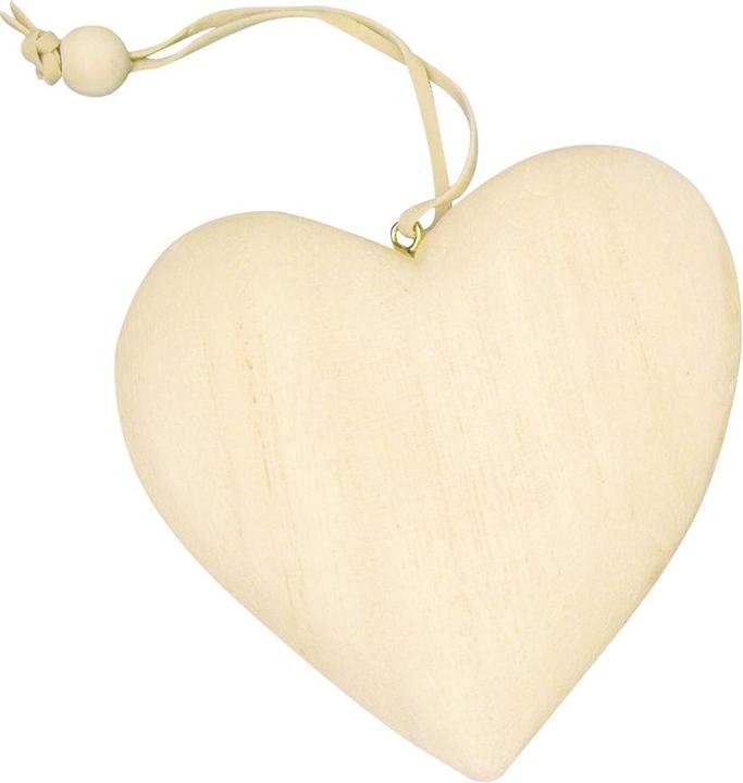 Image du produit Rayher Pendentif en bois naturel Coeur rustique Ø 10,0 cm