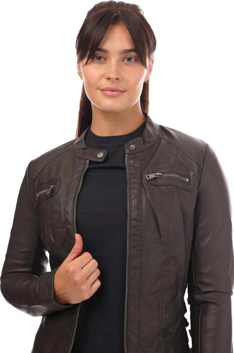 Actual product image Only Womens/Ladies Bandit Faux Leather Biker Jacket (32 D)