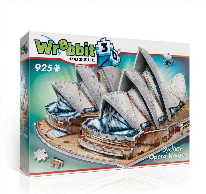 Actual product image Wrebbit 3D Sydney Opera House (925 pieces)