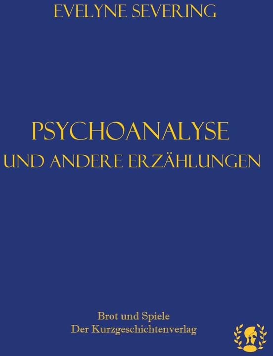 Produktbild Psychoanalyse (Severing Evelyne, Deutsch)