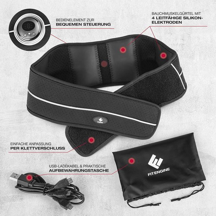 Immagine prodotto Fit Engine Cintura muscolare addominale EMS