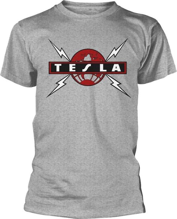 Actual product image Tesla Unisex Adult Globe T-Shirt (S)