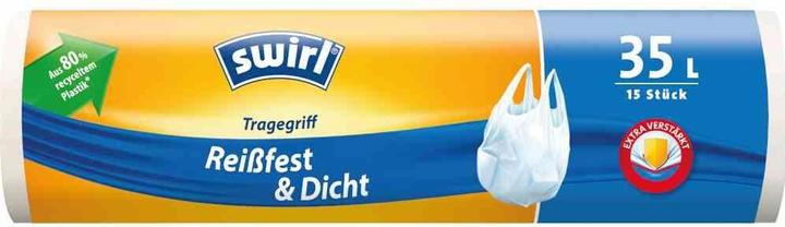 Swirl Tragegriff Müllbeutel Reissf.&Dicht 35l 15St. (15 x, 35 l)