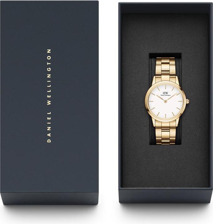 Actual product image Daniel Wellington Iconic Link Gold White (32 mm) (Analogue wristwatch, 32 mm)