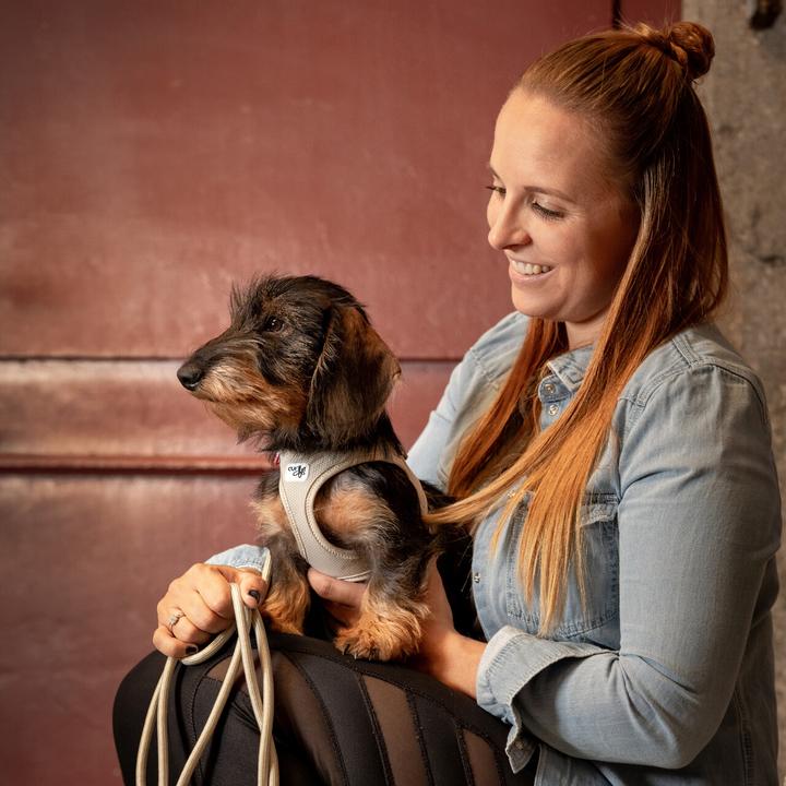 Productafbeelding Curli Harnas Vest Air-Mesh 2XS, Robijn (XXS, Hond, Algemeen)