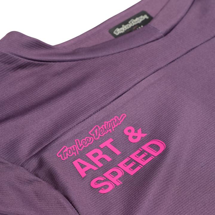 Image du produit Troy Lee Designs Skyline SS Jersey, Radioscape, deep purple, XL (XL)