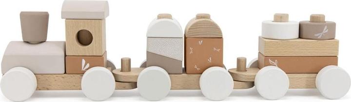 Productafbeelding Label Label Houten trein - Nougat