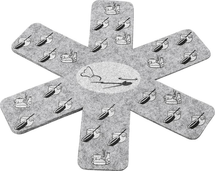Fackelmann Pan protection set 2 pieces (38 cm, Fabric)