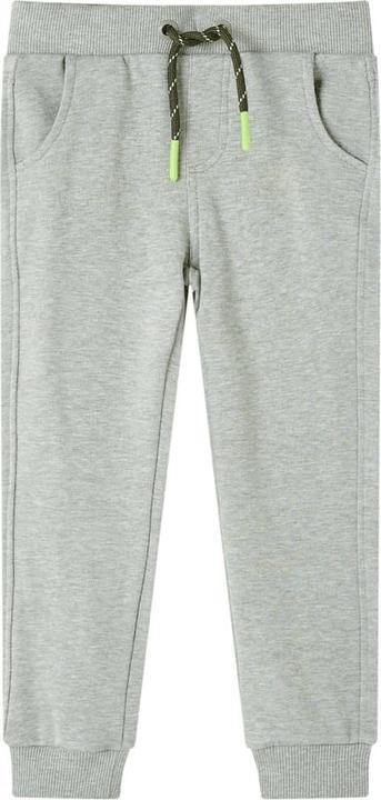 Actual product image VidaXL Children's tracksuit bottoms Light khaki 140,Material: 80 (140)