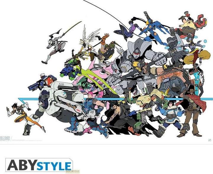 Produktbild ABYstyle Overwatch - All Characters (91.5 x 61 cm)