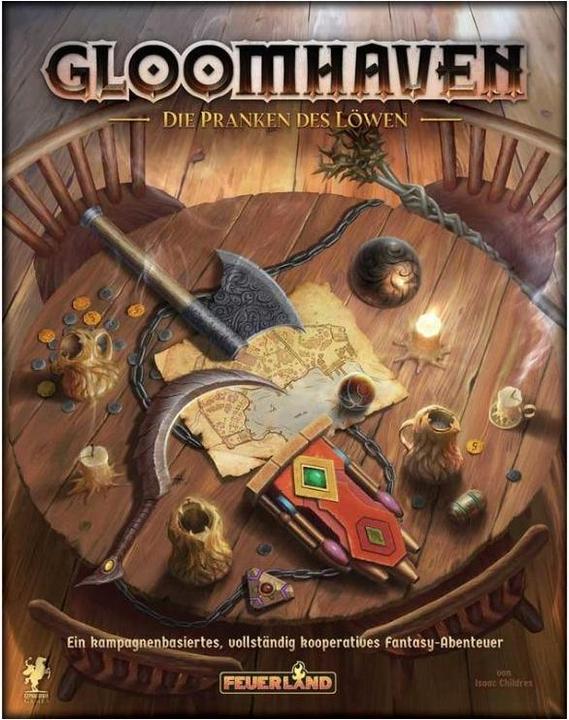 Productafbeelding Feuerland FEU63577 - Gloomhaven - The Lion's Paws, bordspel, 1-4 spelers, vanaf 14 jaar (DE editie) (Duits)