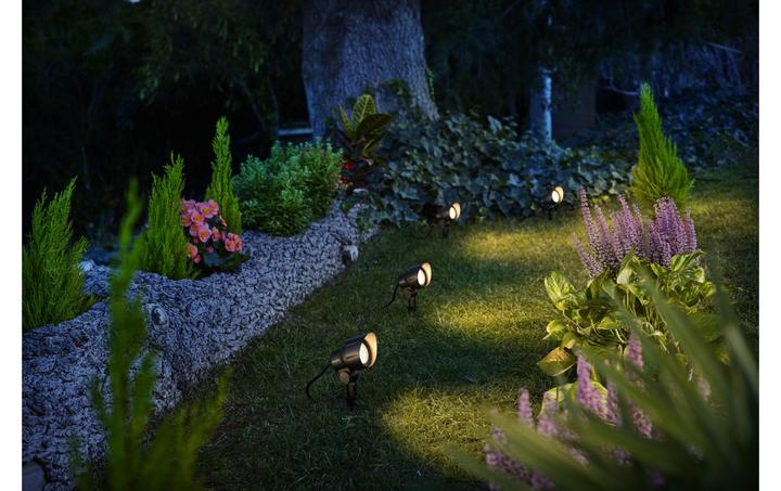 Actual product image Philips Outdoor Low Voltage Spot 6W Extension 2700K black (600 lm, IP44)