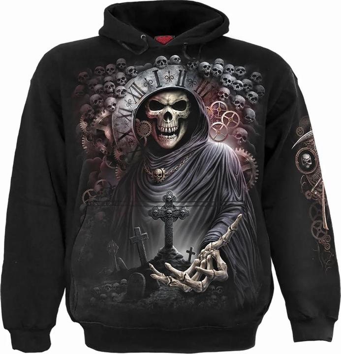 Immagine prodotto Spiral Reaper Time Felpa con Cappuccio Adulto Unisex (S)