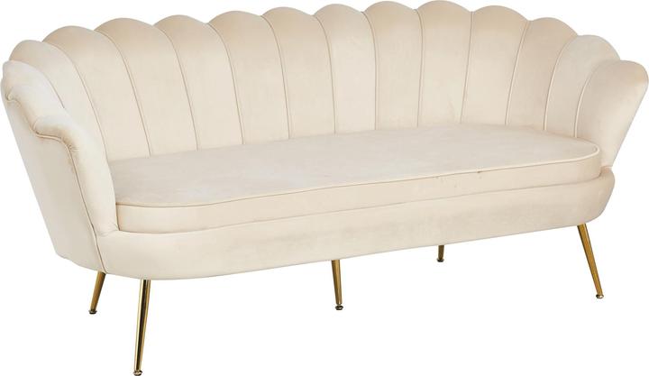 Produktbild SalesFever Muschelsofa 3-Sitzer beige (3-Sitzer)