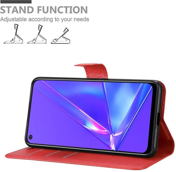 Actual product image Cadorabo Book with stand function cover (Oppo A72)