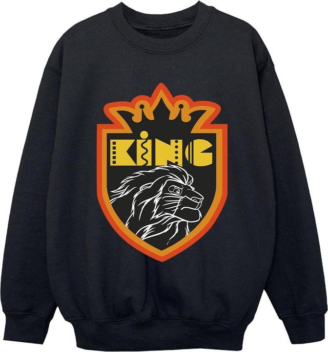 Actual product image Disney Boys The Lion King Crest Sweatshirt (104)