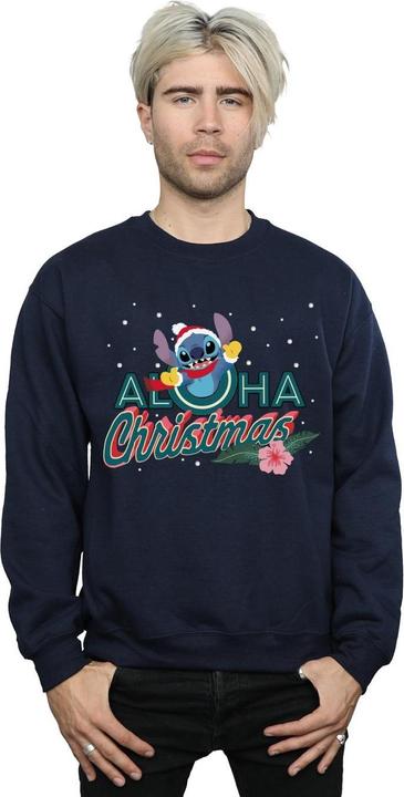 Immagine prodotto Disney Lilo And Stitch Aloha Christmas Felpa Uomo (S)